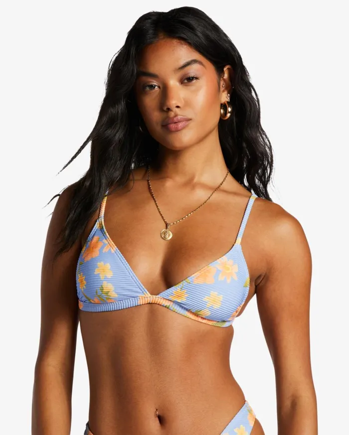 Billabong Bikinis Women Lazy Days Tanlines Ceci Triangle Bikini Top Outta The Blue Billabong Bikinis Women Lazy Days Tanlines Ceci Triangle Bikini Top Outta The Blue