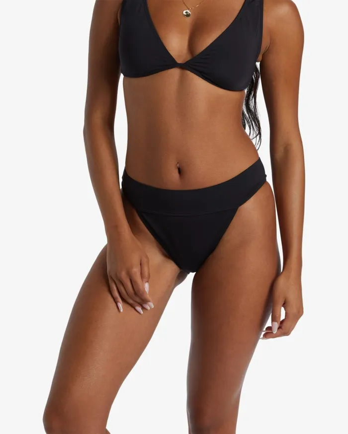 Billabong Bikinis Women Sol Searcher Aruba Bikini Bottoms Black Pebble Billabong Bikinis Women Sol Searcher Aruba Bikini Bottoms Black Pebble