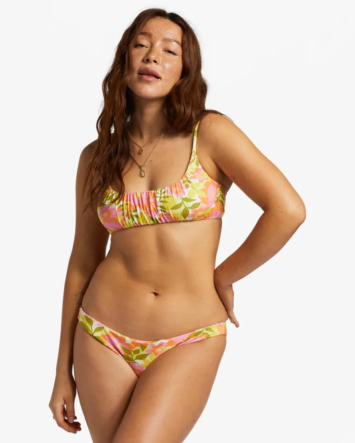 Billabong Bikinis Women Summer Folk Bralette Bikini Top Multi Billabong Bikinis Women Summer Folk Bralette Bikini Top Multi