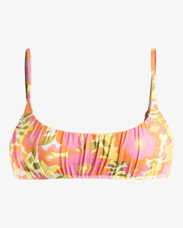 Billabong Bikinis Women Summer Folk Bralette Bikini Top Multi Billabong Bikinis Women Summer Folk Bralette Bikini Top Multi