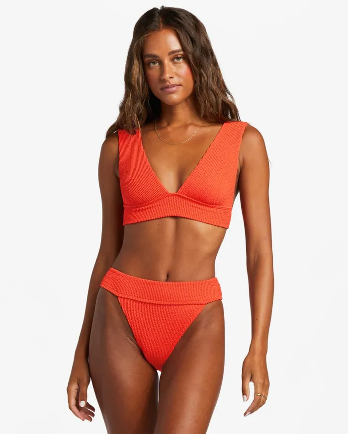 Billabong Bikinis Women Summer High Aruba Bikini Bottoms Red Aloha Billabong Bikinis Women Summer High Aruba Bikini Bottoms Red Aloha