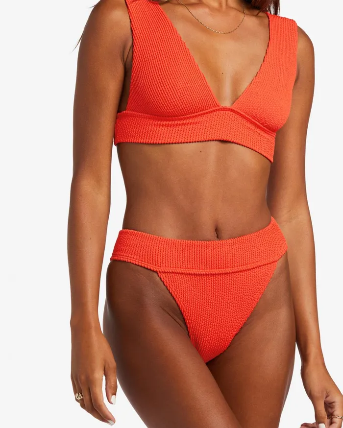 Billabong Bikinis Women Summer High Aruba Bikini Bottoms Red Aloha Billabong Bikinis Women Summer High Aruba Bikini Bottoms Red Aloha