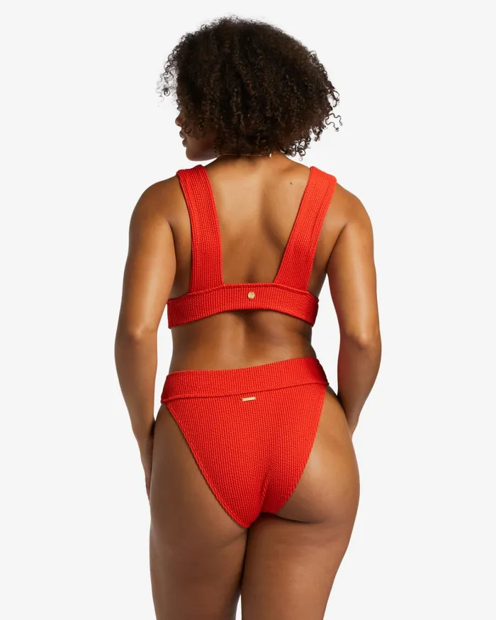 Billabong Bikinis Women Summer High Aruba Bikini Bottoms Red Aloha Billabong Bikinis Women Summer High Aruba Bikini Bottoms Red Aloha