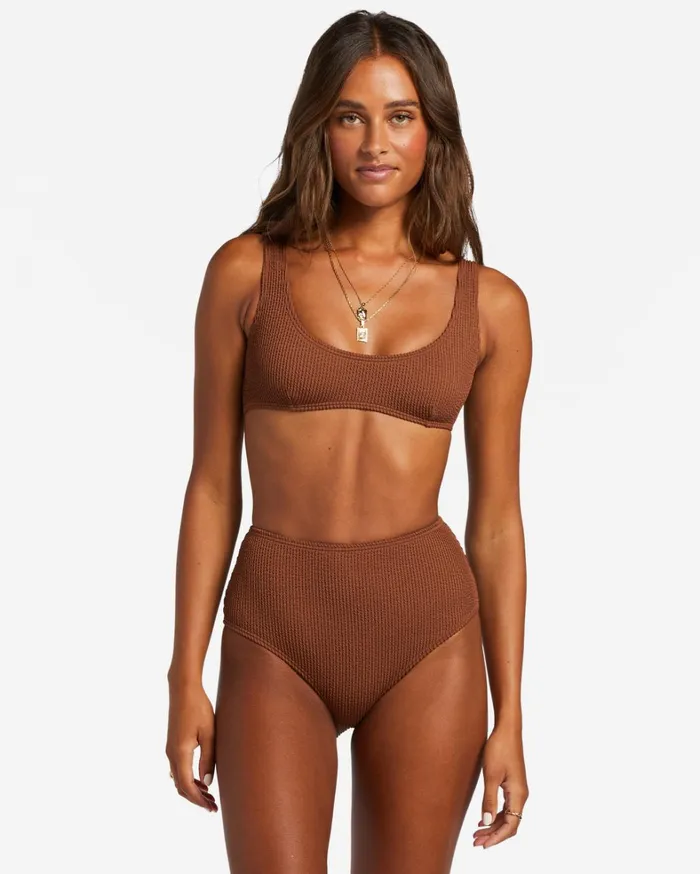 Billabong Bikinis Women Summer High Waist Bikini Bottoms Toasted Coconut Billabong Bikinis Women Summer High Waist Bikini Bottoms Toasted Coconut