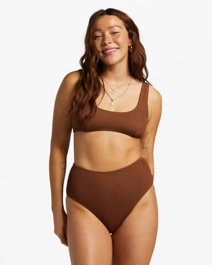 Billabong Bikinis Women Summer High Waist Bikini Bottoms Toasted Coconut Billabong Bikinis Women Summer High Waist Bikini Bottoms Toasted Coconut