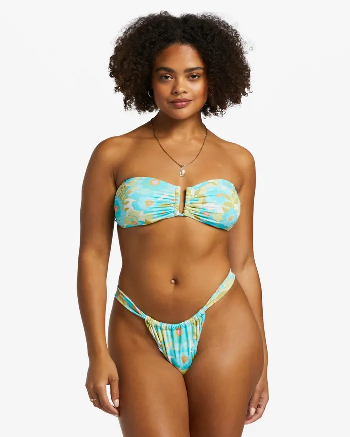 Billabong Bikinis Women Summer Sky Ruched Hike Skimpy Bikini Bottoms Multi Billabong Bikinis Women Summer Sky Ruched Hike Skimpy Bikini Bottoms Multi