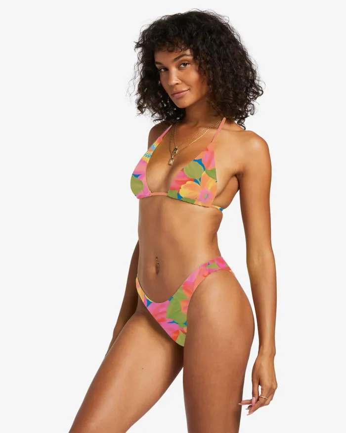 Billabong Bikinis Women Sunny Coast Multi Triangle Bikini Top Multi Billabong Bikinis Women Sunny Coast Multi Triangle Bikini Top Multi