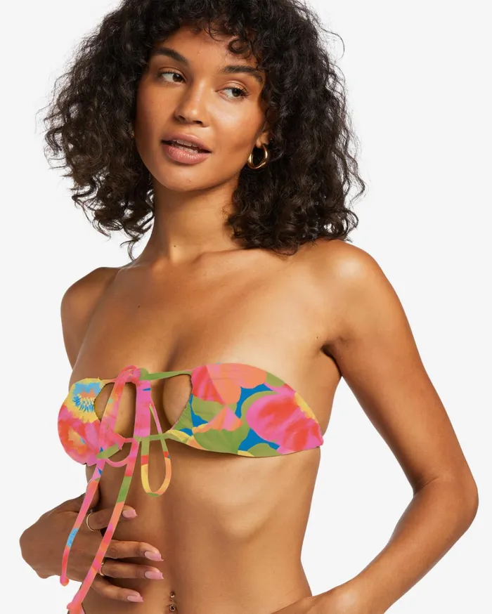Billabong Bikinis Women Sunny Coast Multi Triangle Bikini Top Multi Billabong Bikinis Women Sunny Coast Multi Triangle Bikini Top Multi