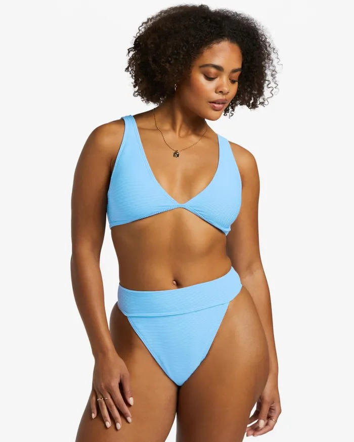 Billabong Bikinis Women Tanlines Ava Tank Bikini Top Summer Sky Billabong Bikinis Women Tanlines Ava Tank Bikini Top Summer Sky