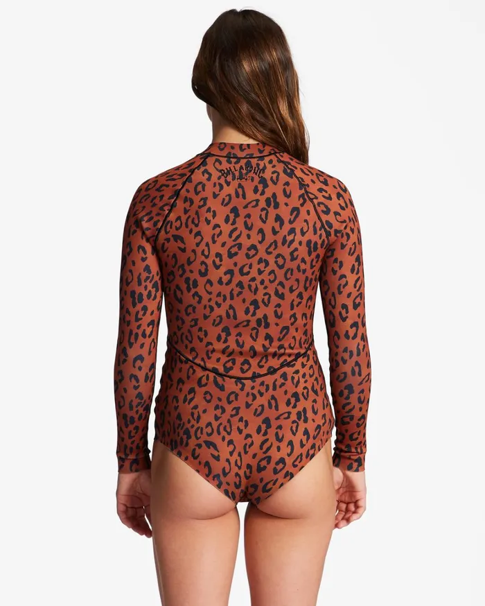 Billabong Billabong Surf Capsule Women 11 Salty Dayz Light Long Sleeve Spring Suit Spotted Billabong Billabong Surf Capsule Women 11 Salty Dayz Light Long Sleeve Spring Suit Spotted