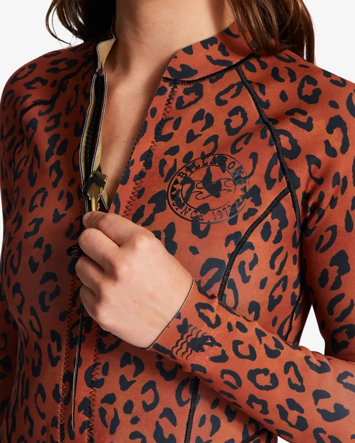 Billabong Billabong Surf Capsule Women 11 Salty Dayz Light Long Sleeve Spring Suit Spotted Billabong Billabong Surf Capsule Women 11 Salty Dayz Light Long Sleeve Spring Suit Spotted
