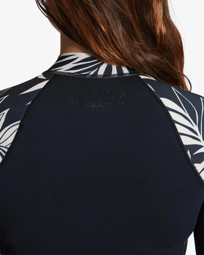Billabong Billabong Surf Capsule Women 1mm Peeky Wetsuit Jacket In Paradise Billabong Billabong Surf Capsule Women 1mm Peeky Wetsuit Jacket In Paradise