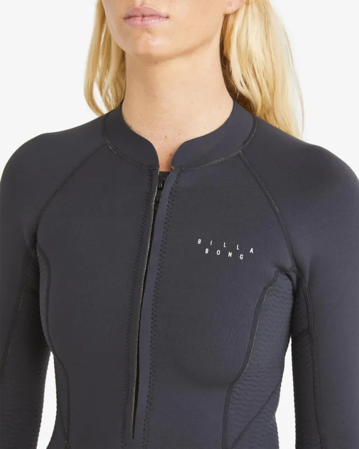 Billabong Billabong Surf Capsule Women 22 Salty Dayz Long Sleeve Spring Suit Black Billabong Billabong Surf Capsule Women 22 Salty Dayz Long Sleeve Spring Suit Black
