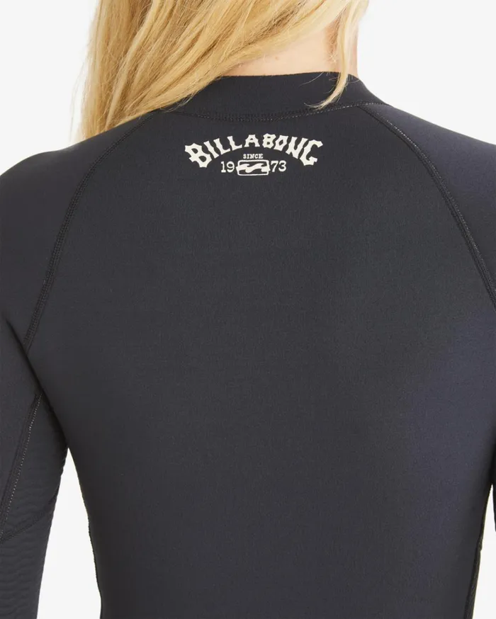 Billabong Billabong Surf Capsule Women 22 Salty Dayz Long Sleeve Spring Suit Black Billabong Billabong Surf Capsule Women 22 Salty Dayz Long Sleeve Spring Suit Black