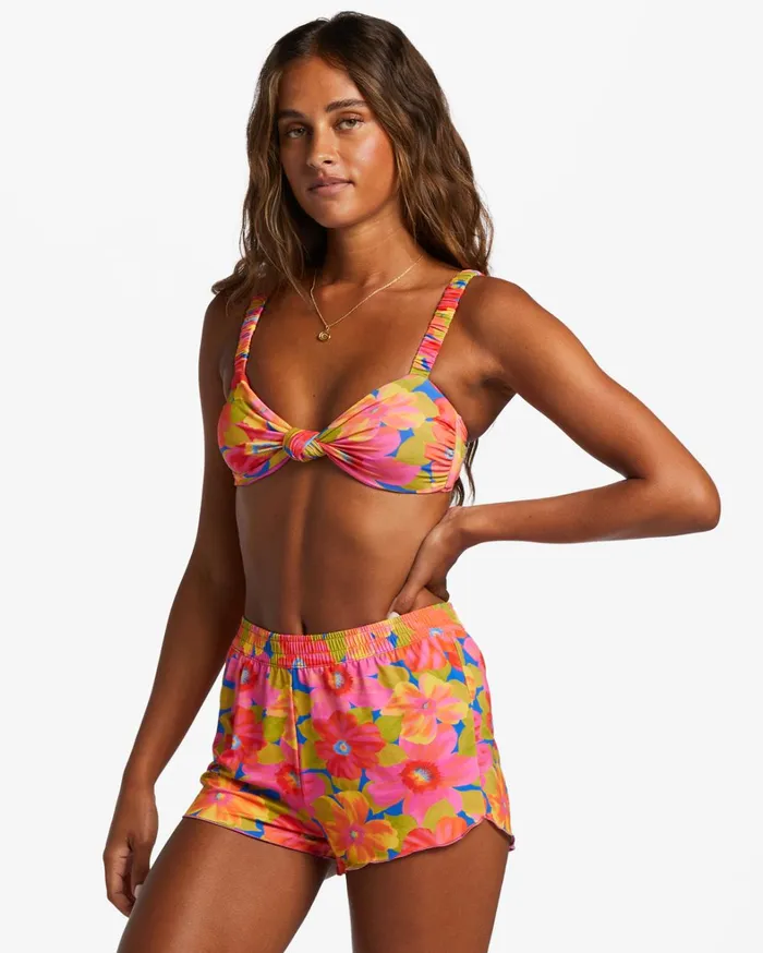 Billabong Boardshorts Women Sunny Coast Swim Elastic Waist Multi Billabong Boardshorts Women Sunny Coast Swim Elastic Waist Multi