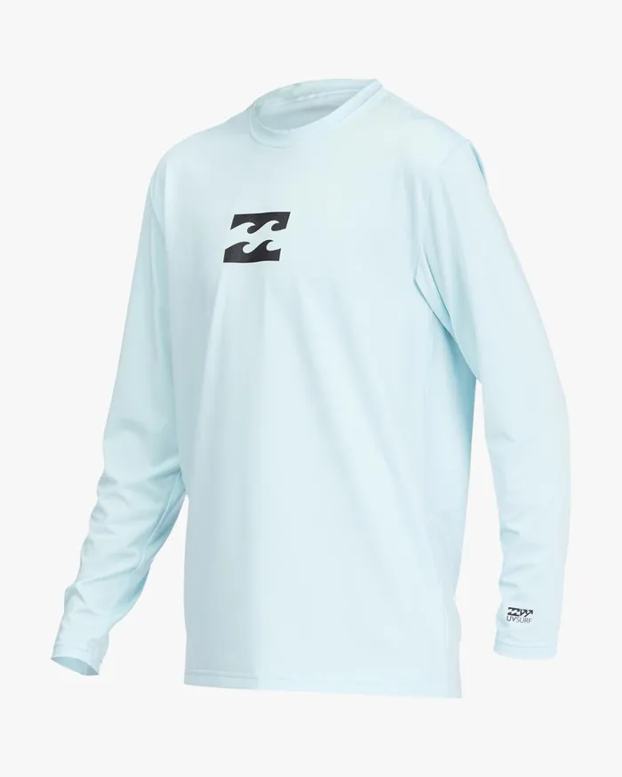 Billabong Boys039 Rashguards and Surf Tees Men Boy039s 27 All Day Wave Loose Fit Long Sleeve Surf Tee Coastal Billabong Boys039 Rashguards and Surf Tees Men Boy039s 27 All Day Wave Loose Fit Long Sleeve Surf Tee Coastal