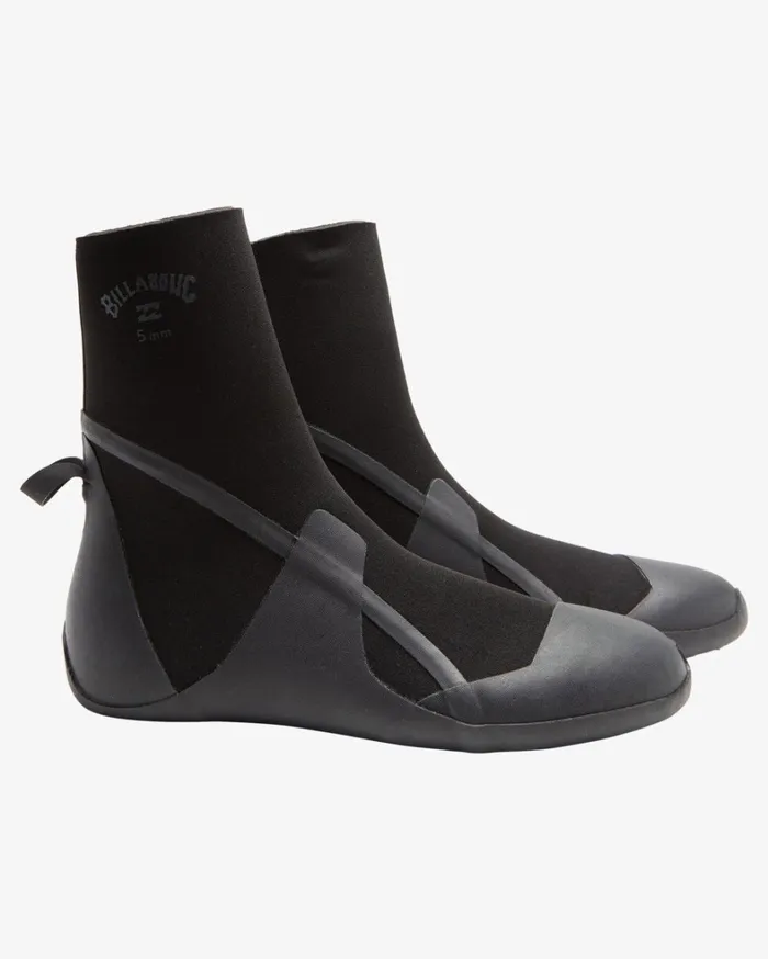 Billabong Boys039 Wetsuits Men Boy039s 3mm Absolute Round Toe Wetsuit Boots Black Hash Billabong Boys039 Wetsuits Men Boy039s 3mm Absolute Round Toe Wetsuit Boots Black Hash