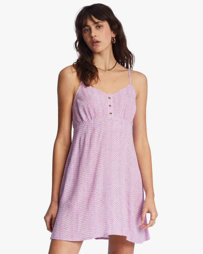 Billabong Dresses Women As If Mini Dress Lilac Dream