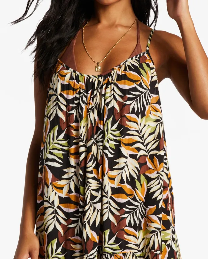 Billabong Dresses Women Beach Vibes Swim Cover Up Black Pebble Billabong Dresses Women Beach Vibes Swim Cover Up Black Pebble