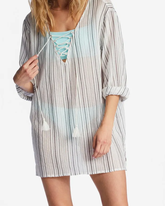 Billabong Dresses Women Blue Skies Swim Cover Up Multi Billabong Dresses Women Blue Skies Swim Cover Up Multi