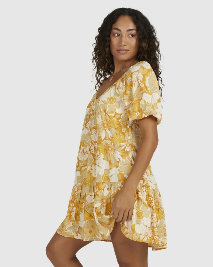 Billabong Dresses Women Dalilah Full Moon Mini Dress Rust Billabong Dresses Women Dalilah Full Moon Mini Dress Rust