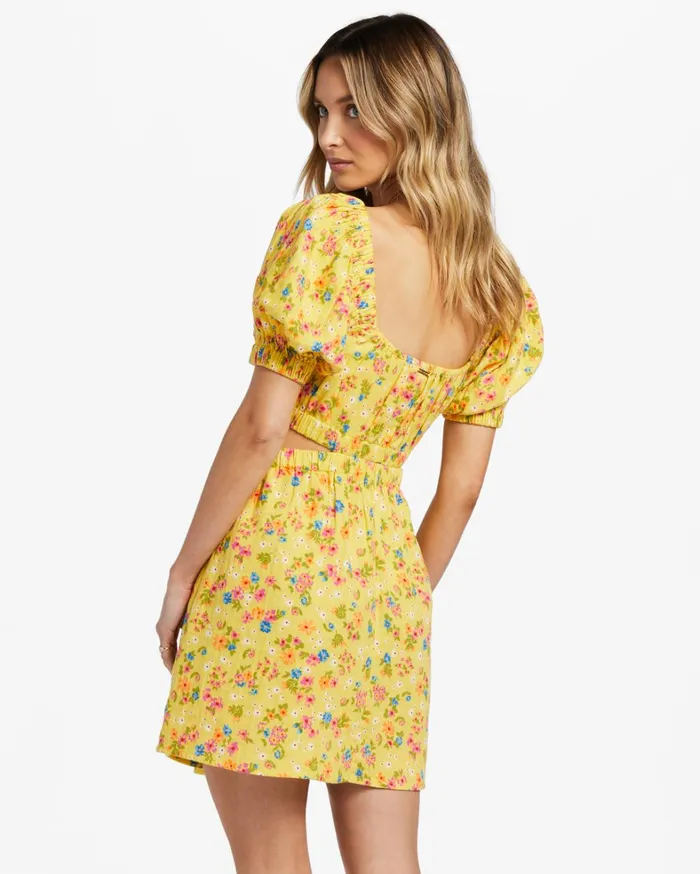 Billabong Dresses Women Dare To Bare Mini Dress Honeybee Billabong Dresses Women Dare To Bare Mini Dress Honeybee