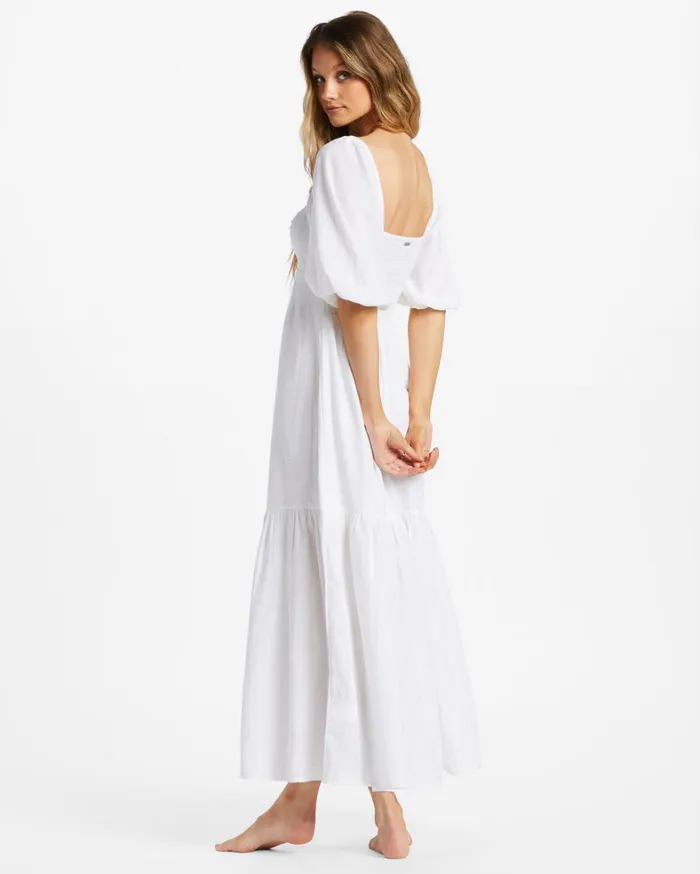 Billabong Dresses Women Paradise Cove Maxi Dress Salt Crystal Billabong Dresses Women Paradise Cove Maxi Dress Salt Crystal
