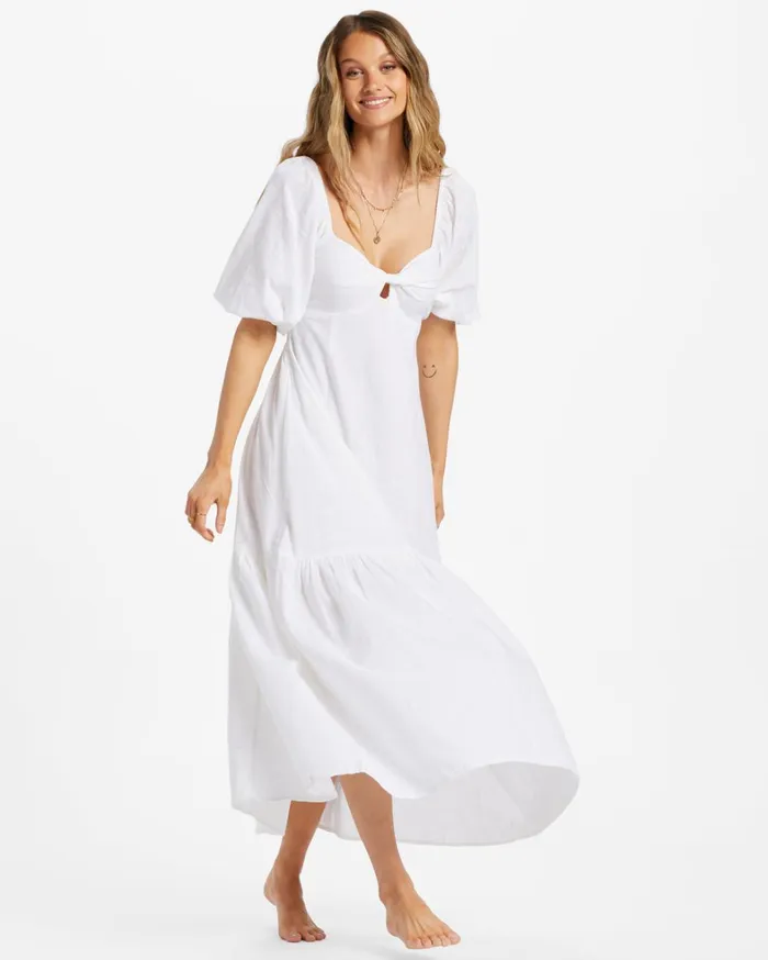 Billabong Dresses Women Paradise Cove Maxi Dress Salt Crystal Billabong Dresses Women Paradise Cove Maxi Dress Salt Crystal
