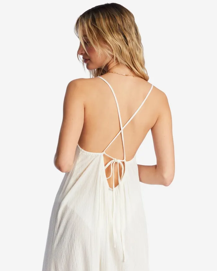 Billabong Dresses Women Ready For Sun Beach CoverUp Salt Crystal Billabong Dresses Women Ready For Sun Beach CoverUp Salt Crystal