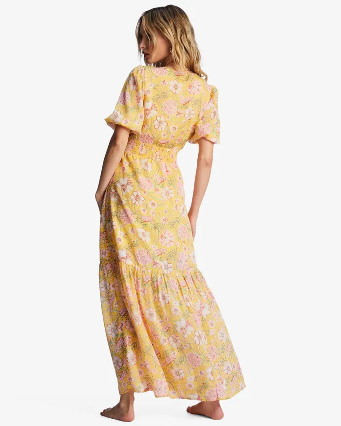 Billabong Dresses Women Spellbound Maxi Dress Golden Peach Billabong Dresses Women Spellbound Maxi Dress Golden Peach