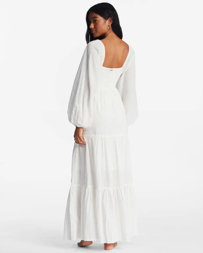 Billabong Dresses Women Starry Skies Maxi Dress Salt Crystal Billabong Dresses Women Starry Skies Maxi Dress Salt Crystal