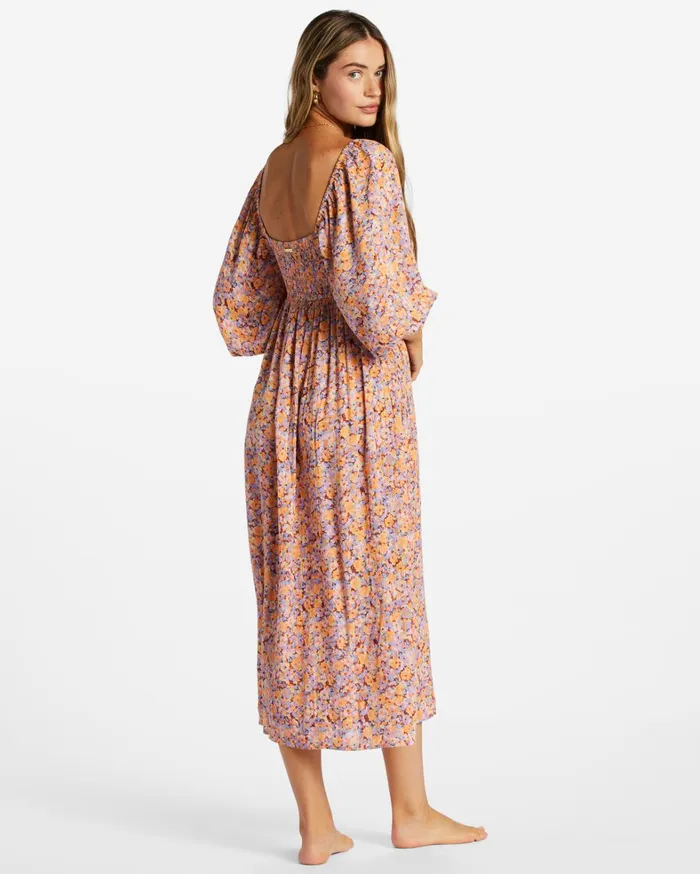 Billabong Dresses Women Swept Away Midi Dress Multi 1 Billabong Dresses Women Swept Away Midi Dress Multi 1