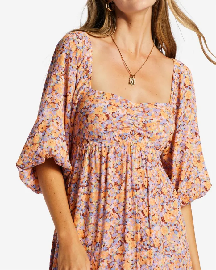 Billabong Dresses Women Swept Away Midi Dress Multi 1 Billabong Dresses Women Swept Away Midi Dress Multi 1