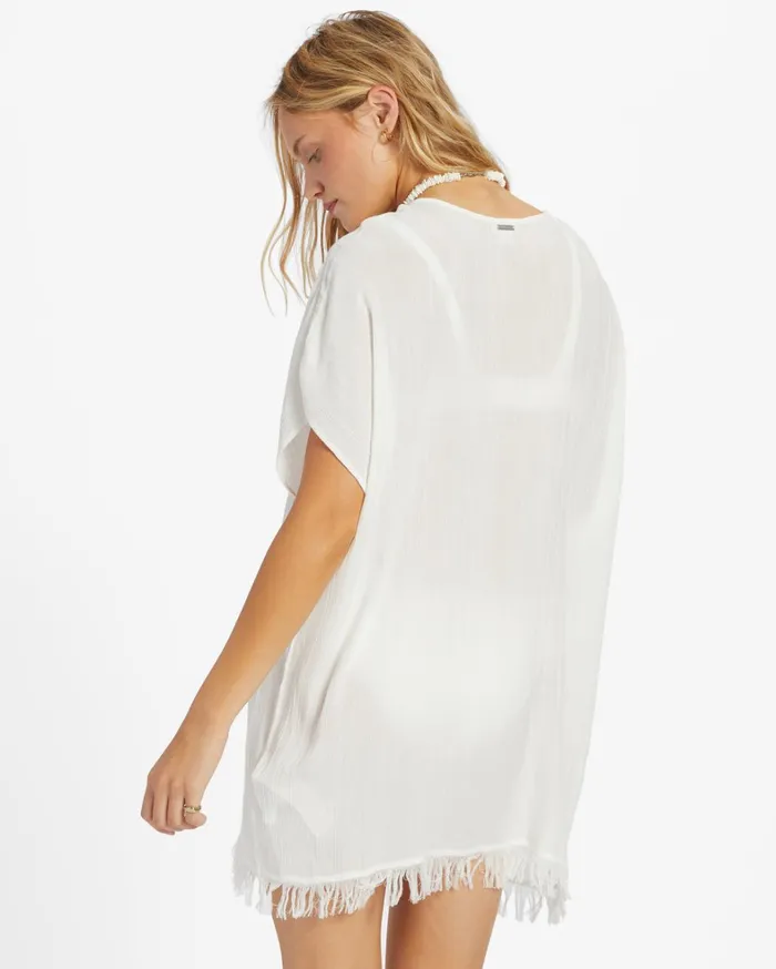 Billabong Dresses Women Walk Away Tunic Top Salt Crystal 1 Billabong Dresses Women Walk Away Tunic Top Salt Crystal 1