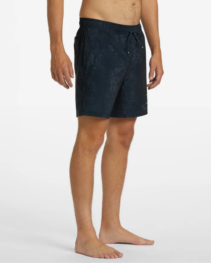 Billabong Elastic Waist Boardshorts Men Riot Layback 17034 Boardshorts Indigo Billabong Elastic Waist Boardshorts Men Riot Layback 17034 Boardshorts Indigo