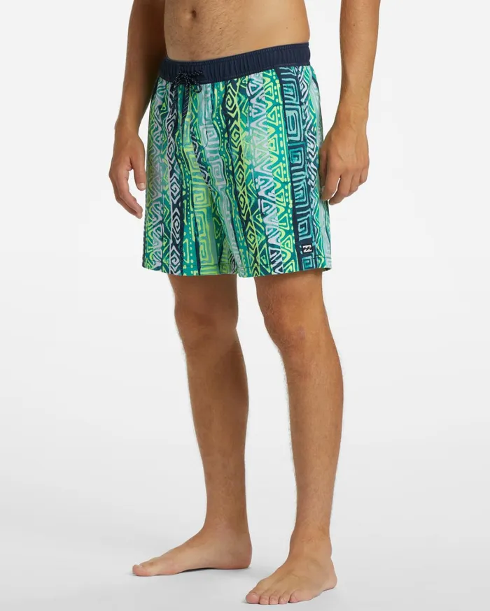 Billabong Elastic Waist Boardshorts Men Sundays Layback 17034 Boardshorts Aqua Billabong Elastic Waist Boardshorts Men Sundays Layback 17034 Boardshorts Aqua