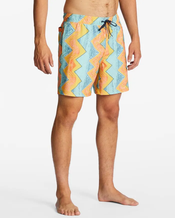 Billabong Elastic Waist Boardshorts Men Sundays Layback 17034 Boardshorts Gold Billabong Elastic Waist Boardshorts Men Sundays Layback 17034 Boardshorts Gold