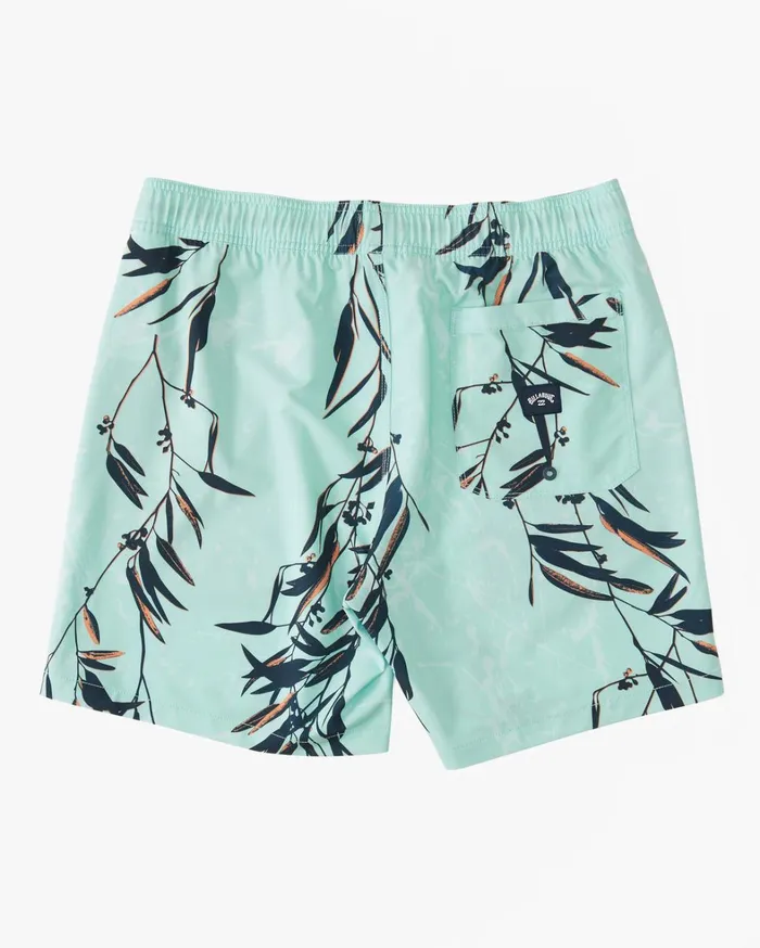 Billabong Elastic Waist Boardshorts Men Sundays Layback 17034 Boardshorts Mint Billabong Elastic Waist Boardshorts Men Sundays Layback 17034 Boardshorts Mint