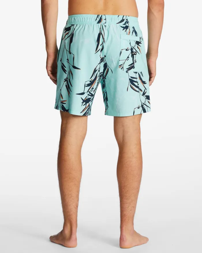Billabong Elastic Waist Boardshorts Men Sundays Layback 17034 Boardshorts Mint Billabong Elastic Waist Boardshorts Men Sundays Layback 17034 Boardshorts Mint
