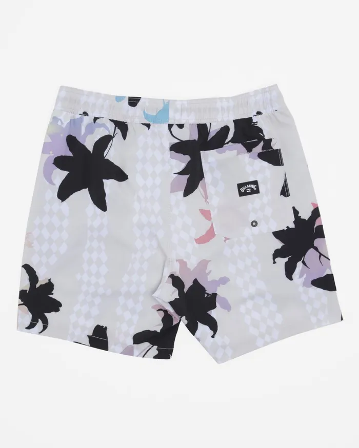 Billabong Elastic Waist Boardshorts Men Sundays Layback 17034 Boardshorts Stone Billabong Elastic Waist Boardshorts Men Sundays Layback 17034 Boardshorts Stone