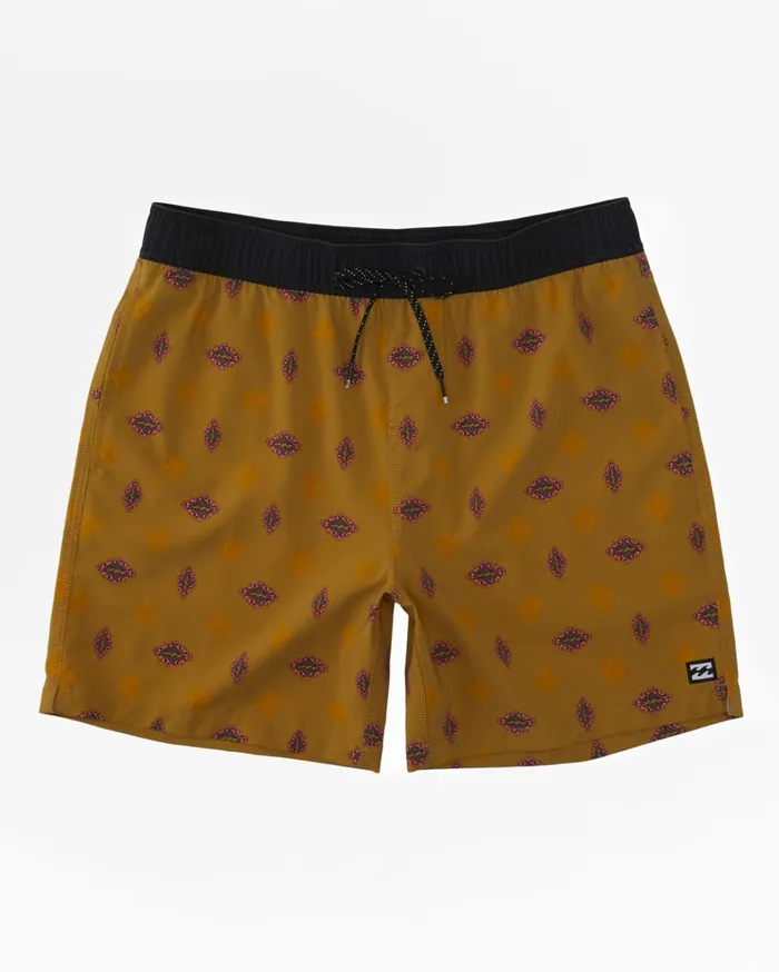 Billabong Elastic Waist Boardshorts Men Sundays Layback 17034 Boardshorts Sun Billabong Elastic Waist Boardshorts Men Sundays Layback 17034 Boardshorts Sun