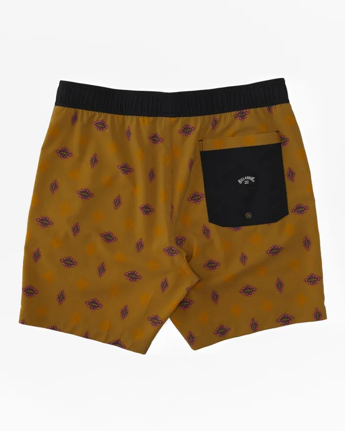Billabong Elastic Waist Boardshorts Men Sundays Layback 17034 Boardshorts Sun Billabong Elastic Waist Boardshorts Men Sundays Layback 17034 Boardshorts Sun