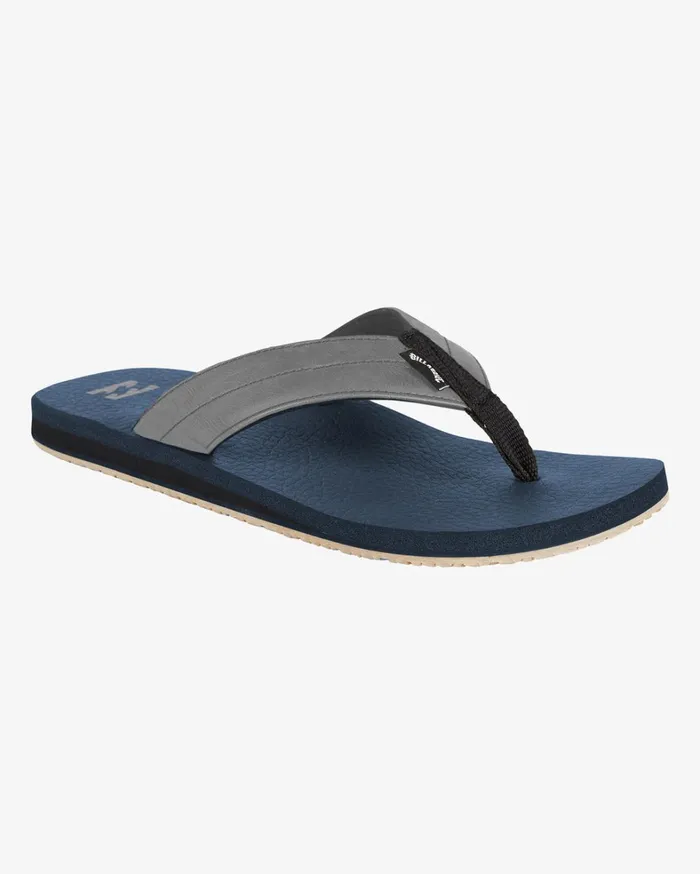 Billabong Flip Flops Men All Day Impact Cush Sandals Navy Billabong Flip Flops Men All Day Impact Cush Sandals Navy