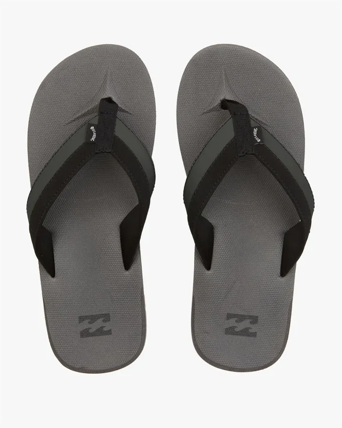 Billabong Flip Flops Men All Day Impact SlipOn Sandals Char