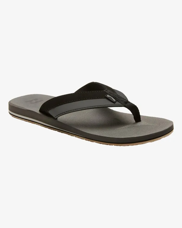 Billabong Flip Flops Men All Day Impact SlipOn Sandals Char Billabong Flip Flops Men All Day Impact SlipOn Sandals Char