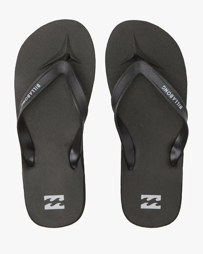 Billabong Flip Flops Men All Day Sandals Stealth