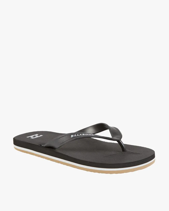 Billabong Flip Flops Men All Day Sandals Stealth Billabong Flip Flops Men All Day Sandals Stealth