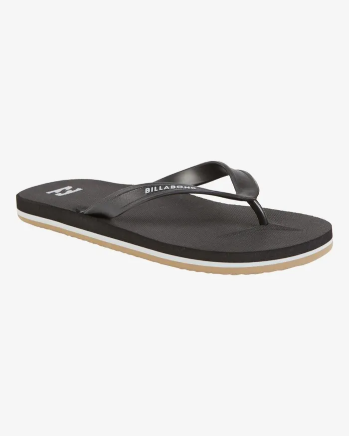 Billabong Flip Flops Men All Day Sandals Stealth Billabong Flip Flops Men All Day Sandals Stealth