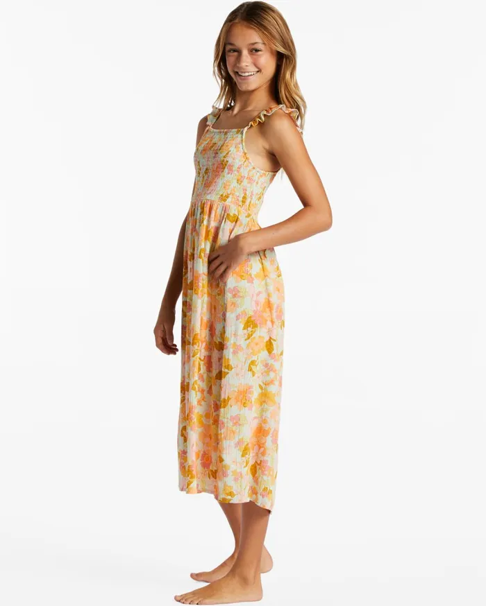 Billabong Girls039 Dresses and Rompers Women Girl039s Lots Of Fun Midi Dress Seaspray Billabong Girls039 Dresses and Rompers Women Girl039s Lots Of Fun Midi Dress Seaspray