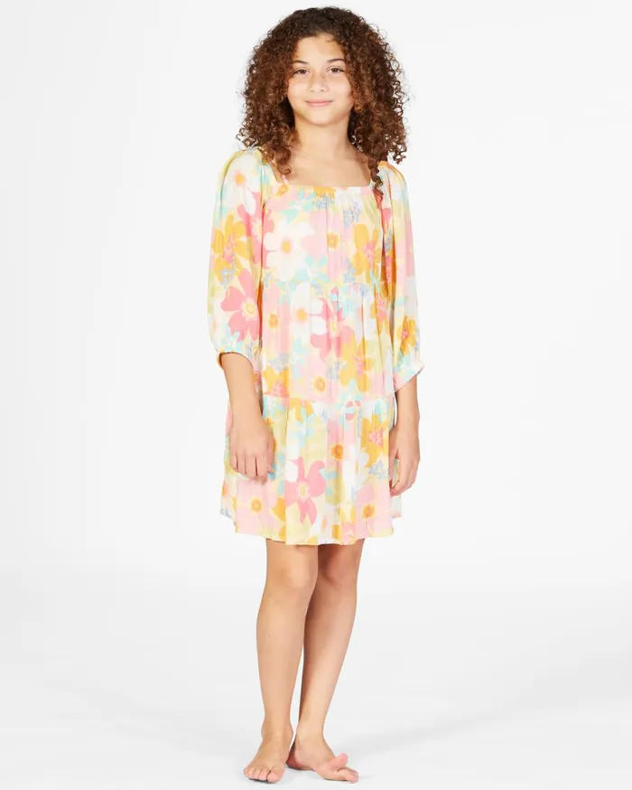 Billabong Girls039 Dresses and Rompers Women Girls039 Love Crush Babydoll Dress Buttermilk Billabong Girls039 Dresses and Rompers Women Girls039 Love Crush Babydoll Dress Buttermilk